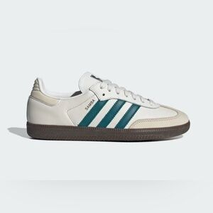 Adidas Samba OG Shoes - Cloud White / Legacy Teal / Wonder White